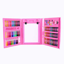 Load image into Gallery viewer, 176Pcs Creative Painting Graffiti Paint Brush Set Fashion Children Daily Entertainment Toy Art Sets with Easel Gift for Kids