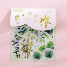 Load image into Gallery viewer, 80 pcs/bag Japanese Stationery Stickers Cute Cat Sticky Paper Kawaii PVC Diary Bear sticker For Decoration Diary Scrapbooking