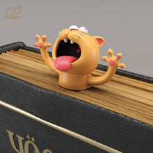 Load image into Gallery viewer, Kawaii 3D Animal Squashed Cat Rabbit mouse Bookmarks Creative Wolf Book Marks For Kids Girl Gift Office School Kawaii Stationery