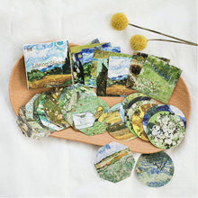 Load image into Gallery viewer, 45pcs/box Stationery Stickers Vaporwave DIY Planet Sticky Paper Kawaii Moon Plants Stickers For Decoration Diary Scrapbooking