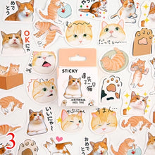 Load image into Gallery viewer, 45pcs/box Stationery Stickers Vaporwave DIY Planet Sticky Paper Kawaii Moon Plants Stickers For Decoration Diary Scrapbooking